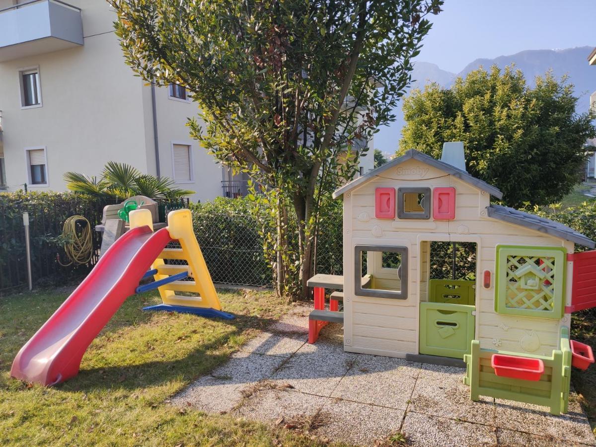 Family Garden Apartment 加尔达湖滨 外观 照片